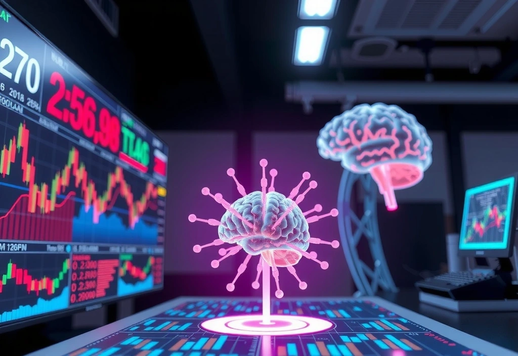 AI-powered market simulation interface